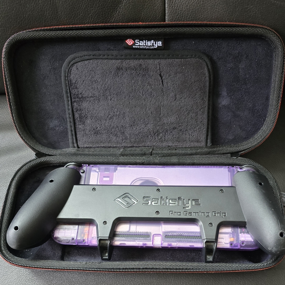 Nintendo Switch Custom Purple Shell - Picture 3 of 5